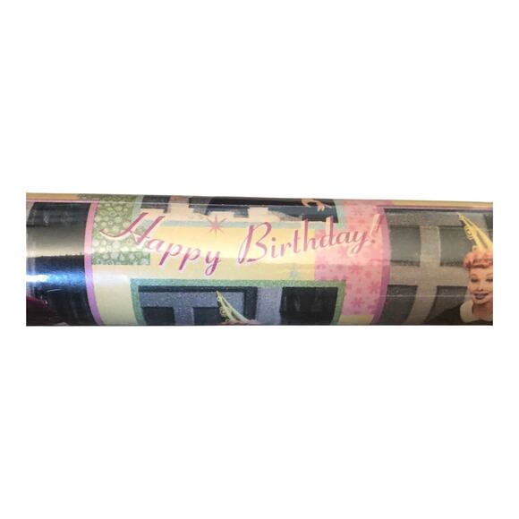 Jessica Stewart I Love Lucy “Happy Birthday” Gift Wrap Collection 5022 NWT - Picture 15 of 16